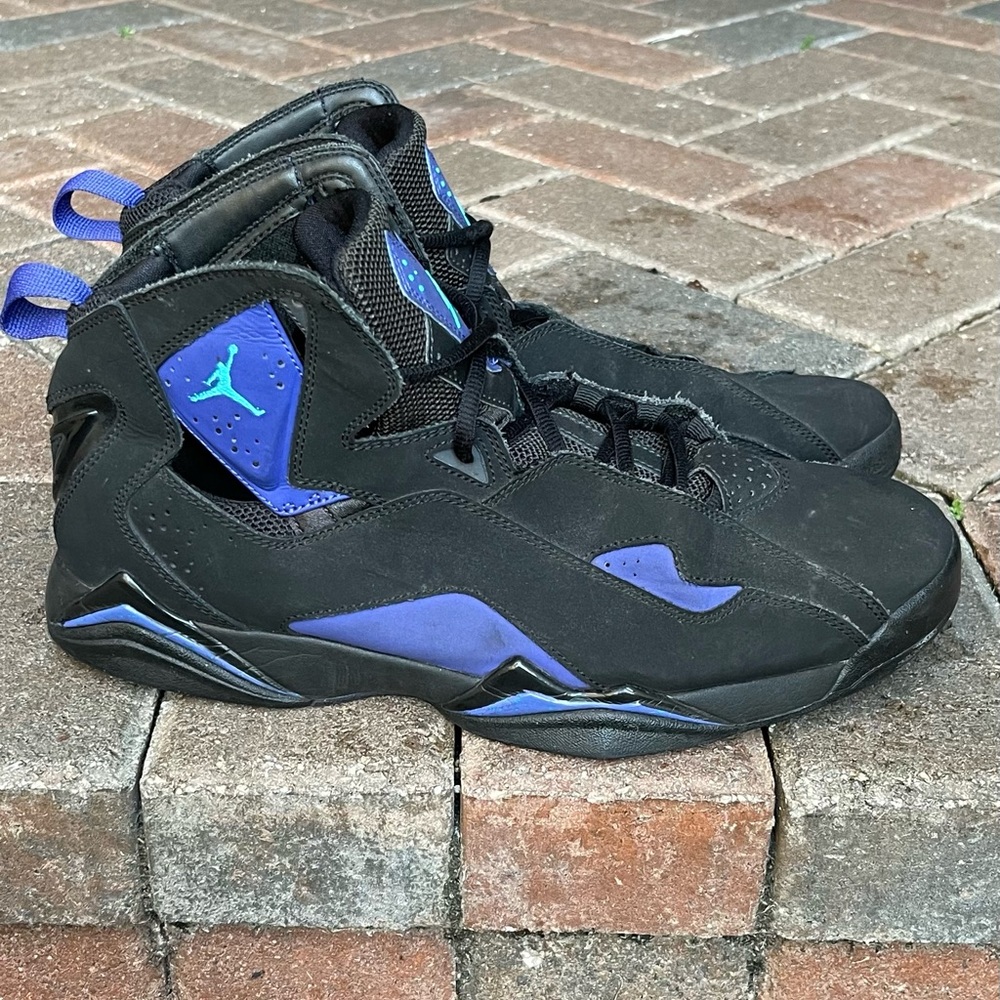 Jordan True Flight 'Black Blue Lagoon' men’s sneakers - Picture 2 of 11